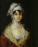 Francisco Jose de Goya Portrait of Antonia Zarate France oil painting artist